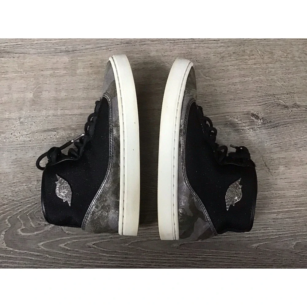 Nike Air Jordan Jasmine Premium GS Black Silver 807711-030 Youth 4.5Y